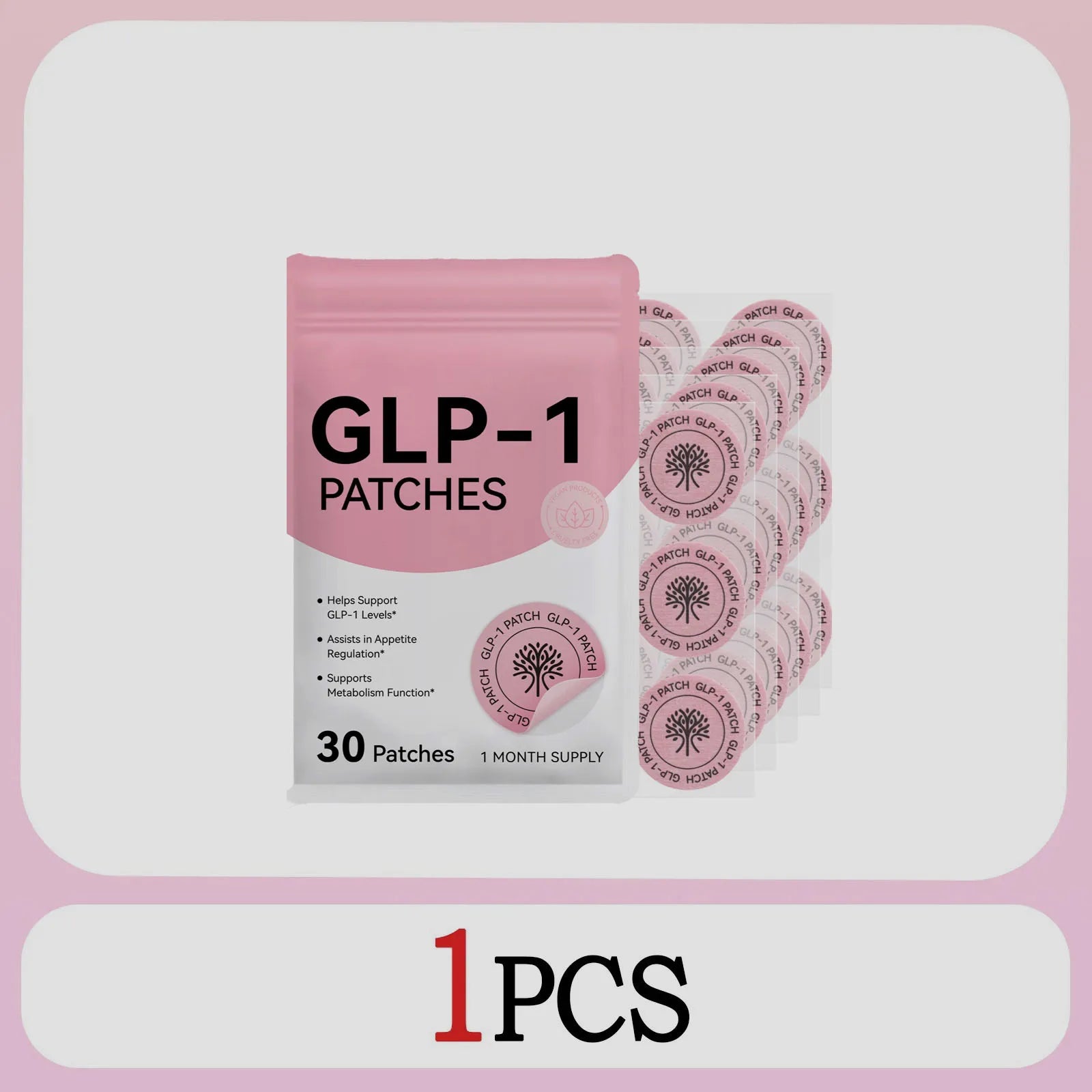 GLP-1 PATCHES – Routine Minceur & Équilibre Métabolique (30 patchs / 1 mois)